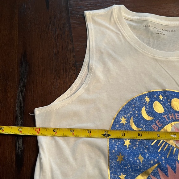 Spiritual Gangster NWT Small Yoga Muscle Workout Tank - Picture 4 of 6